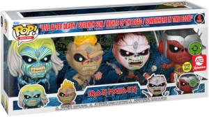 Iron Maiden Live After Death Seventh Son Nights Of The Dead Somewhere In Time Eddie (Glows In The Dark) Funko POP